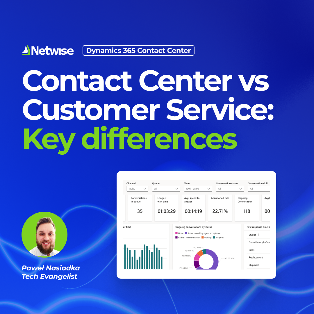 Dynamics 365 Customer Service vs Dynamics 365 Contact Center: co wybrać?