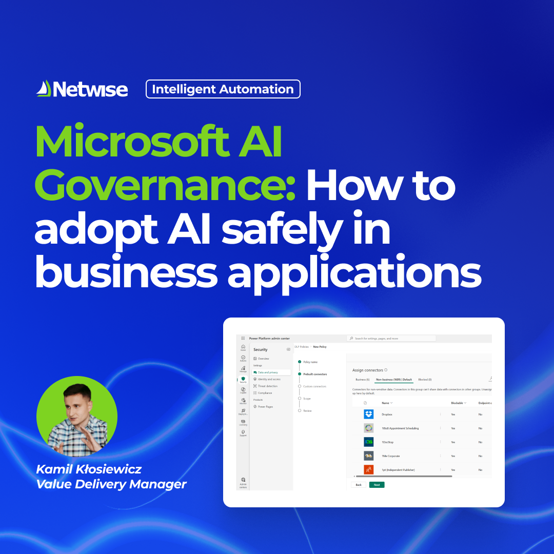 Microsoft AI Governance: how to adopt AI safely in business applications